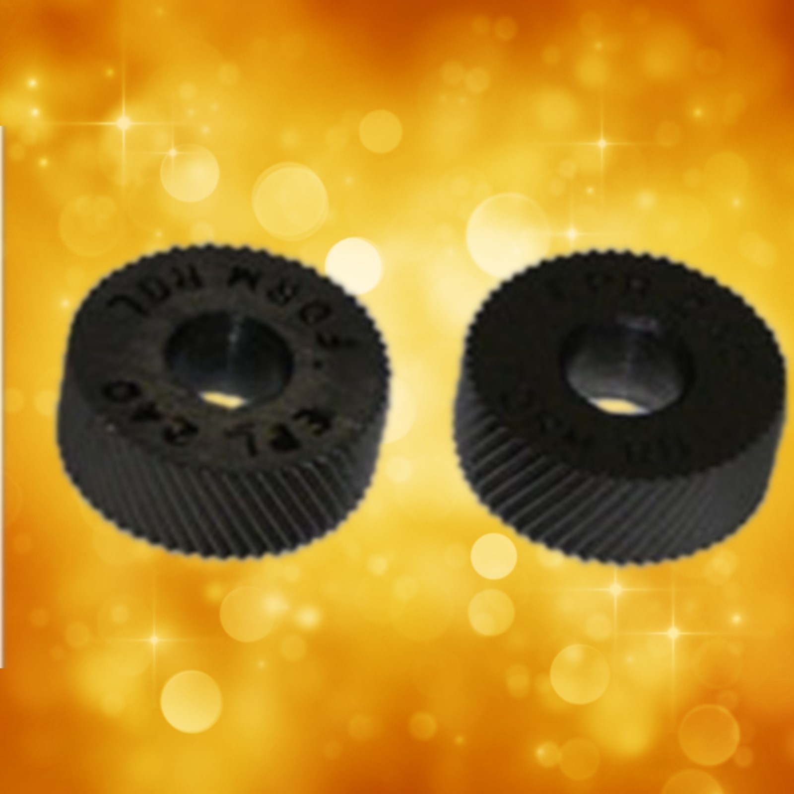 Sherline Knurls 3618 Straight Tooth Knurls (Pair) 3618